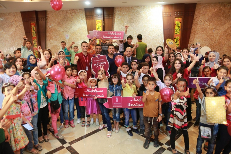 Bank of Palestine organizes a series of Ramadan Iftars in honor of orphaned children in the West Bank and Gaza 