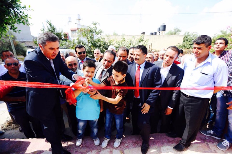 بنك فلسطين يفتتح الحديقة الترفيهية الثانية عشر باسم الزميل المرحوم "مدحت سليمان العوري" ضمن مشروع "حدائق البيارة
