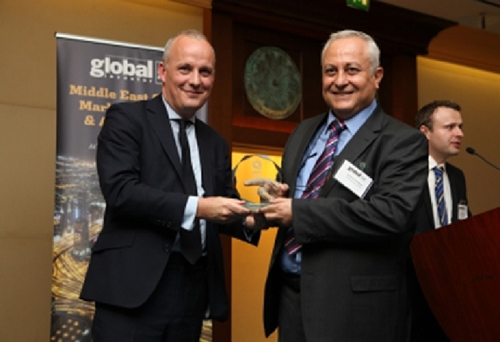 شركة الوساطة للأوراق المالية تحصل على جائزة أفضل وسيط مالي في فلسطين لعام 2014 من مجلة Global investor IFS العالمية 