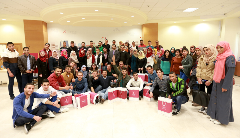 Bank of Palestine hosts a group of youth from Palestinian Universities through “Tamayyaz” program, organized by Sharek Youth Forum