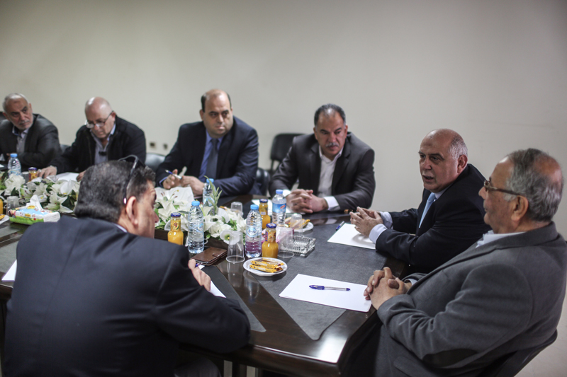 Bank of Palestine visits Chamber of Commerce and Industry in Gaza and discusses methods for joint collaboration