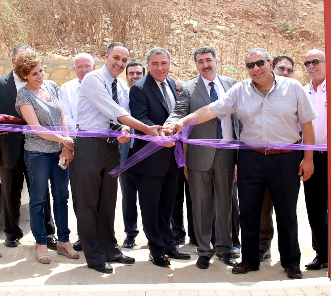 Bank of Palestine, Ramallah Municipality, ANERA and UPA inaugurate the nineteenth recreational park for children in Al-Tira Street in Ramallah within “Al-Bayyara Parks” project