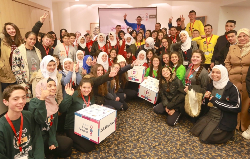 With support from Bank of Palestine, the Welfare Association and Palestinian Vision conclude the activities of Nahj “School Entrepreneurial Project” through the presentation of 12 entrepreneurial initiatives 