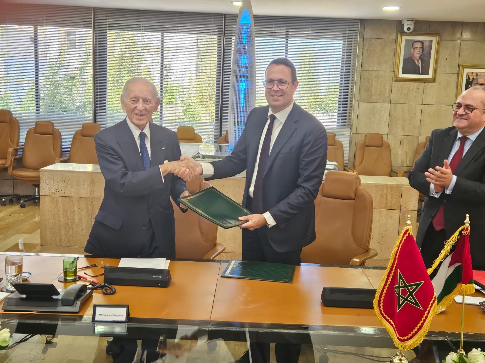 A strategic partnership is sealed between BANK OF AFRICA and BANK OF PALESTINE